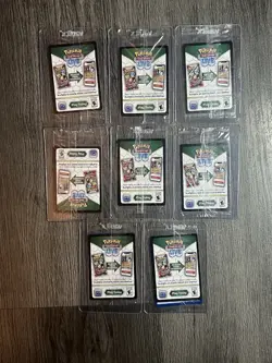 Pokemon Prismatic Evolutions Surprise Box Sealed Stamped EX Promo Cards 8/9 - Image 2