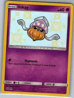 Inkay SV17/SV94 Hidden Fates: Shiny Vault - Pokemon Card - NM - Image 1