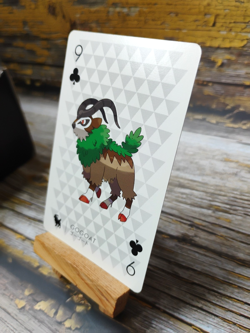 Gogoat - 2013 Yveltal Pokemon Y Poker Deck - Pokemon XY Playing Card - Image 2