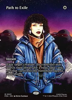 Path To Exile X1 BORDERLESS-NM/M-Teenage Mutant Ninja Turtles- Eternal - Image 1