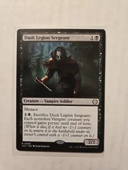 Dusk Legion Sergeant - Lost Caverns of Ixalan Commander - LP - Rare - Creature - Image 1