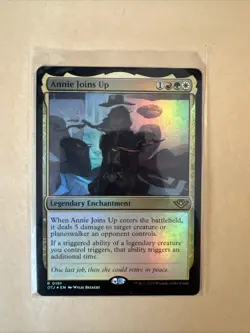 MTG Annie Joins Up OTJ 0191 R NM FOIL - Image 2