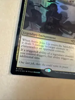 MTG Annie Joins Up OTJ 0191 R NM FOIL - Image 3