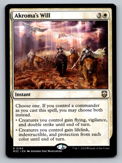 Akroma's Will R 0165 Modern Horizons 3 Regular - Image 1