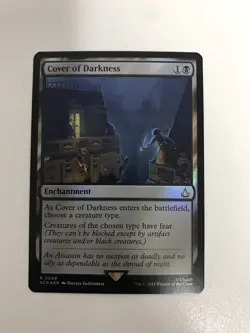 Cover of Darkness Foil MTG Magic the Gathering Card NM Near Mint ACR - Image 1