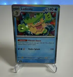 Pokemon TCG Card - Ludicolo 037/159 Holo | Journey Together JTG | NM/MINT - Image 1