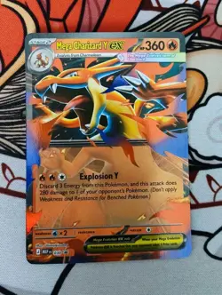 Mega Charizard Y ex - Black Star Promo - 030 (NM) - Pokemon TCG Ascended Heros - Image 1