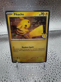 Pikachu 051 /162 Stamped 2026 Pokemon Day 30th Anniversary Promo Card - Image 1