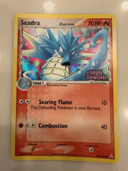 Seadra Delta Species 52/110 Stamped Pokemon EX Holon Phantoms Reverse Holo LP/NM - Image 1