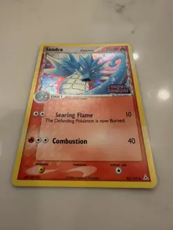 Seadra Delta Species 52/110 Stamped Pokemon EX Holon Phantoms Reverse Holo LP/NM - Image 2