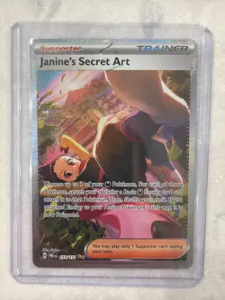 Pokemon TCG Janine’s Secret Art 173/131 Prismatic Evolutions SIR NM - Image 1