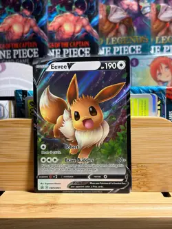 EEVEE V SWSH065 SWSH Black Star Promo Pokemon TCG Near Mint - Image 1