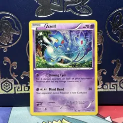Pokemon TCG Azelf XY142 X and Y Black Star Promo Holo LP - Image 1