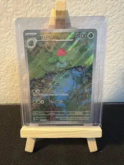 Pokemon Ivysaur Full Art Illustration Rare Holo 167/165 Sv-Scarlet & Violet 151 - Image 1