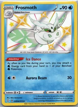 Frosmoth SV034/SV122 - Pokemon Shining Fates: Shiny Vault - Shiny Holo Rare (NM) - Image 1