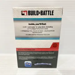 Destined Rivals Build & Battle Box Prerelease - Pokemon Scarlet Violet - Sealed - Image 2