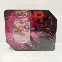 Team Rocket Tin Mewtwo EX - Pokemon Scarlet & Violet - Sealed Box - Image 1