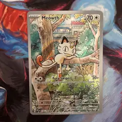 🔥Me02: Phantasmal Flames Pokemon TCG Meowth (PFL) 106/094 Near Mint NM+🔥 - Image 1