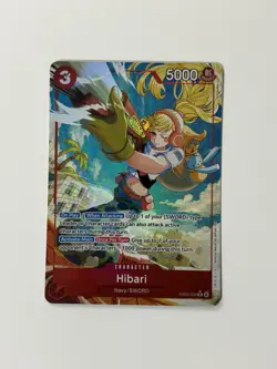 Hibari EB03-008 R Alt Art Heroines Edition ENGLISH One Piece CCG - Image 1