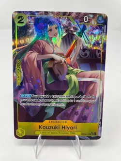 One Piece Kouzuki Hiyori OP06-106 alt art Wings of the Captain English Edition - Image 1