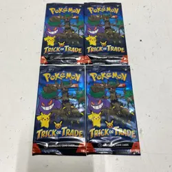2022-2024 Pokemon Trading Card Trick Or Trade Booster Pack Bundle (Set Of 20) - Image 3