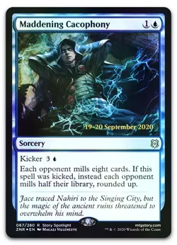 Maddening Cacophony #67 (Foil) (NM) Prerelease Cards PRE Magic MTG - Image 1