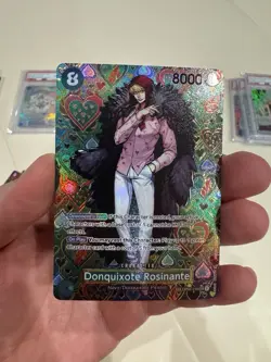 One Piece Donquixote Rosinante (SP) OP04-119 Gold Foil Custom Card - Image 2