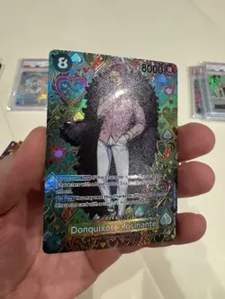 One Piece Donquixote Rosinante (SP) OP04-119 Gold Foil Custom Card - Image 3