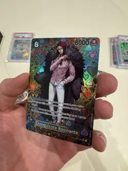 One Piece Donquixote Rosinante (SP) OP04-119 Gold Foil Custom Card - Image 4