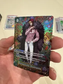 One Piece Donquixote Rosinante (SP) OP04-119 Gold Foil Custom Card - Image 5