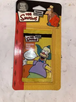 The Simpsons Booster Pack 11 Random Game Cards NEW Sealed Pick Image Needed (1) - Image 1