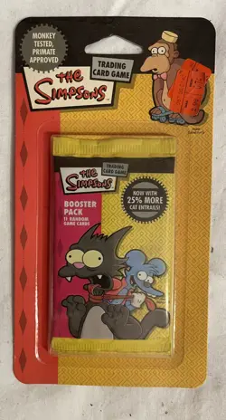 The Simpsons Booster Pack 11 Random Game Cards NEW Sealed Pick Image Needed (1) - Image 3