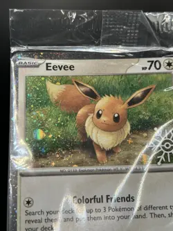 Sealed Holiday Stamped Eevee 133/165 (swirl) - Pokemon 151 Card - NM - Image 2