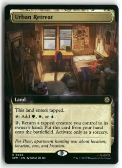 Urban Retreat (Extended Art) R Marvel's Spider-Man 283 NM - Image 1