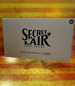 MTG SECRET LAIR DROP JUST SOME TOTALLY NORMAL GUYS TRADITIONAL FOIL SEALED - Image 1