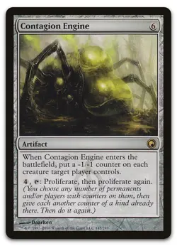 Contagion Engine #145 (NM) Scars of Mirrodin SOM Magic MTG - Image 1