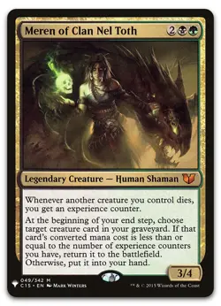 Meren of Clan Nel Toth #49 (NM) List Reprints LIST LIST Magic MTG - Image 1