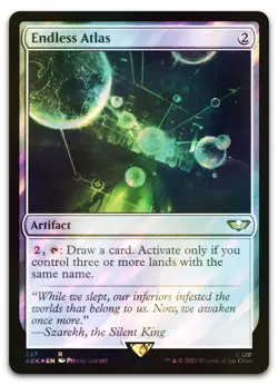 Endless Atlas (Surge Foil) #237 (NM) Warhammer 40,000 40K Magic MTG - Image 1