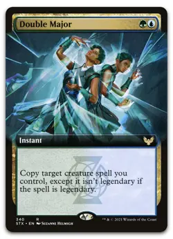 Double Major (Extended Art) #340 (NM) Strixhaven STX Magic MTG - Image 1
