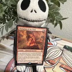 Champion of the Path Rare Lorwyn Eclipsed Regular NM MTG - Image 1