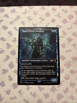 Thassa, Deep-Dwelling - Showcase Theros Beyond Death NM MTG - Image 1