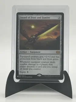 Magic the Gathering Sword of the Feast and Famine Artifact Equipment Master - Image 1