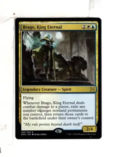 MTG SkeenAB Brago King Eternal from Eternal Masters. NM. - Image 1