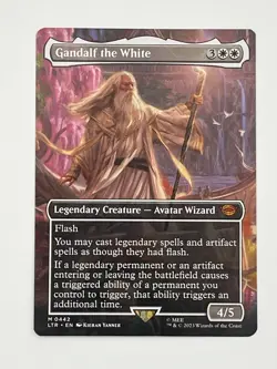 Gandalf the White (Borderless) Universes Beyond: the Lord of the Rings: - Image 1