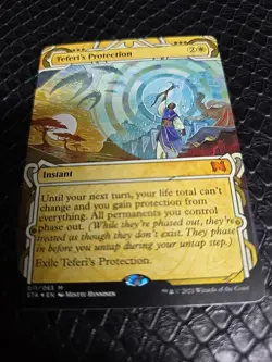 Teferi's Protection (Foil Etched) Strixhaven: Mystical Archives MTG NM - Image 1