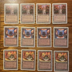 MTG: Chronicles 4X Urza’s Tower, Urza’s Power Plant, Urza’s Mine - Urzatron NM - Image 1