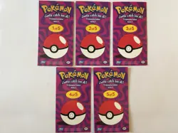 2000 Pokemon Topps Chrome TV Animation Edition Series 2 Full Oversized Artset - Image 2