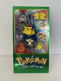 2000 Pokemon Topps Chrome TV Animation Edition Series 2 Full Oversized Artset - Image 3