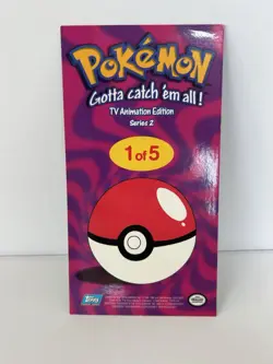 2000 Pokemon Topps Chrome TV Animation Edition Series 2 Full Oversized Artset - Image 4