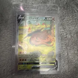 Pokemon Charizard V SWSH260 Promo Full Art Holo English 220HP TCG - Image 1